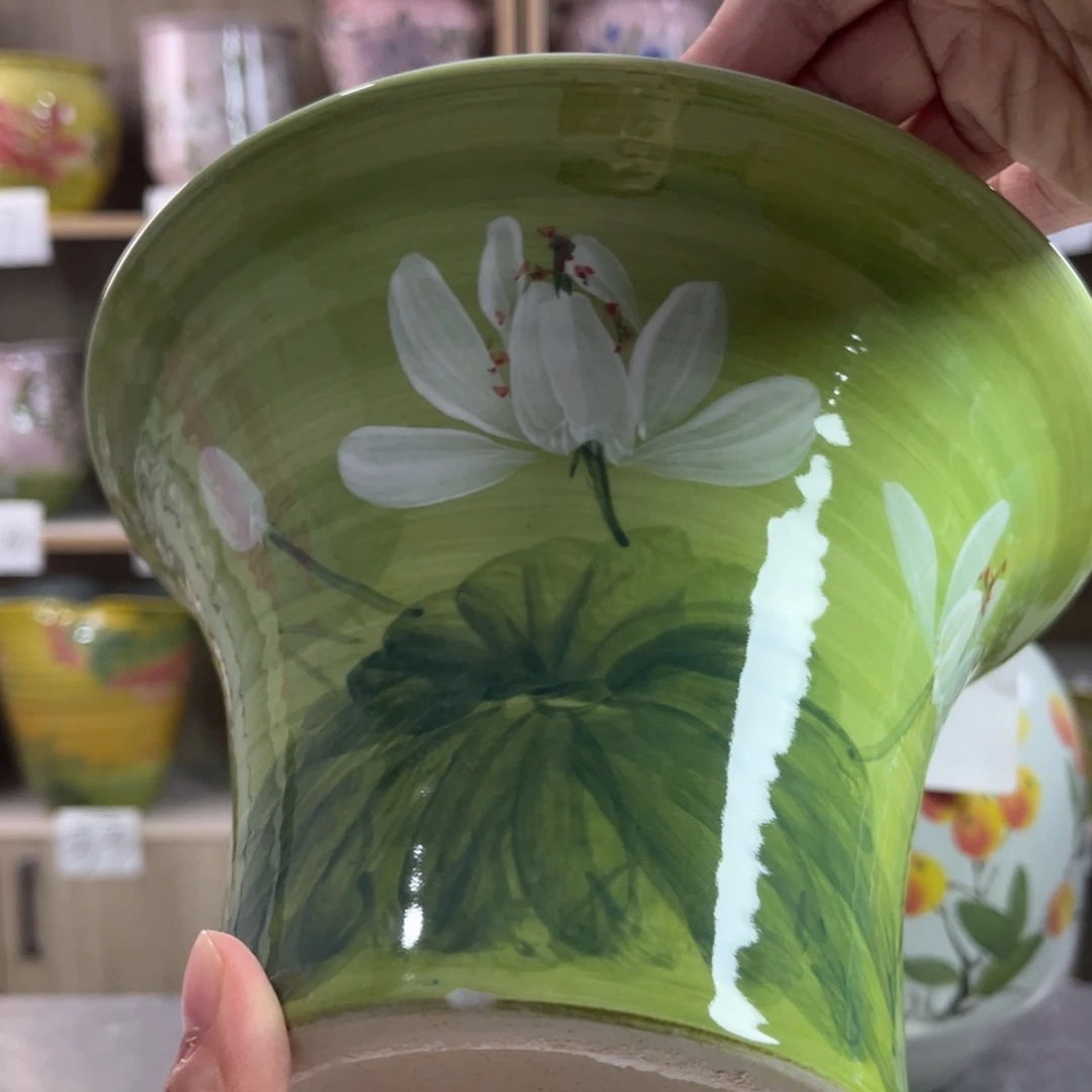 景德镇陶瓷花盆花盆