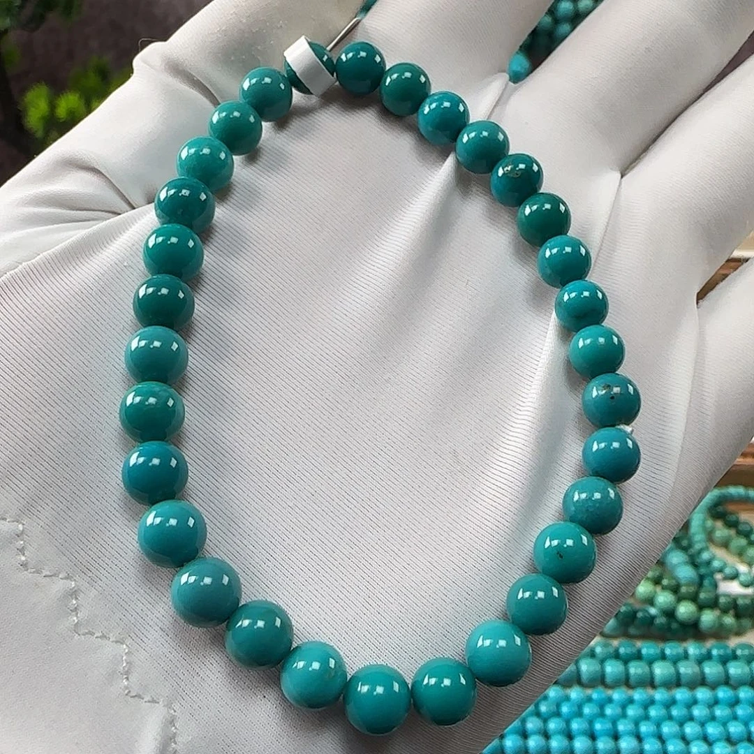 绿松石未镶嵌手串5mm+