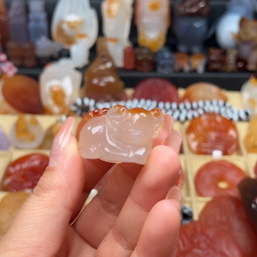 玛瑙/玉髓未镶嵌颈饰