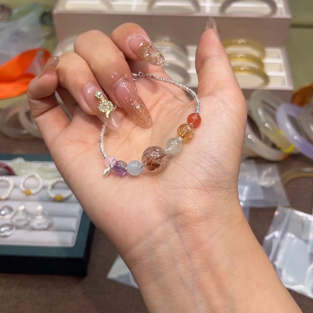 淡水珍珠手绳未镶嵌我***?