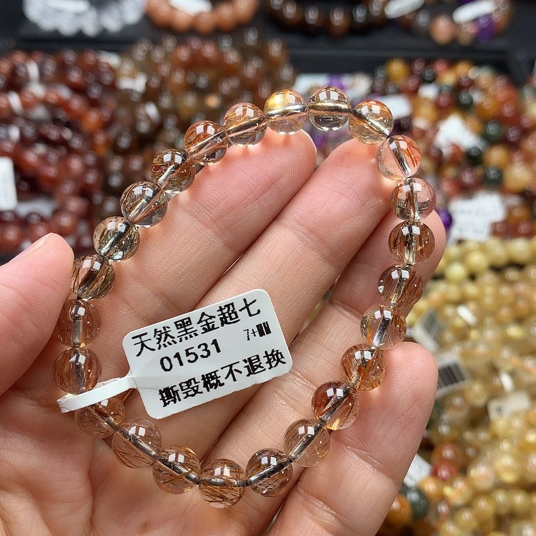 水晶未镶嵌手链，，，