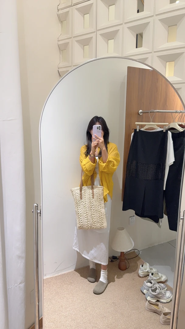 通勤防晒薄款夏季女宽松亚麻衬衫长袖