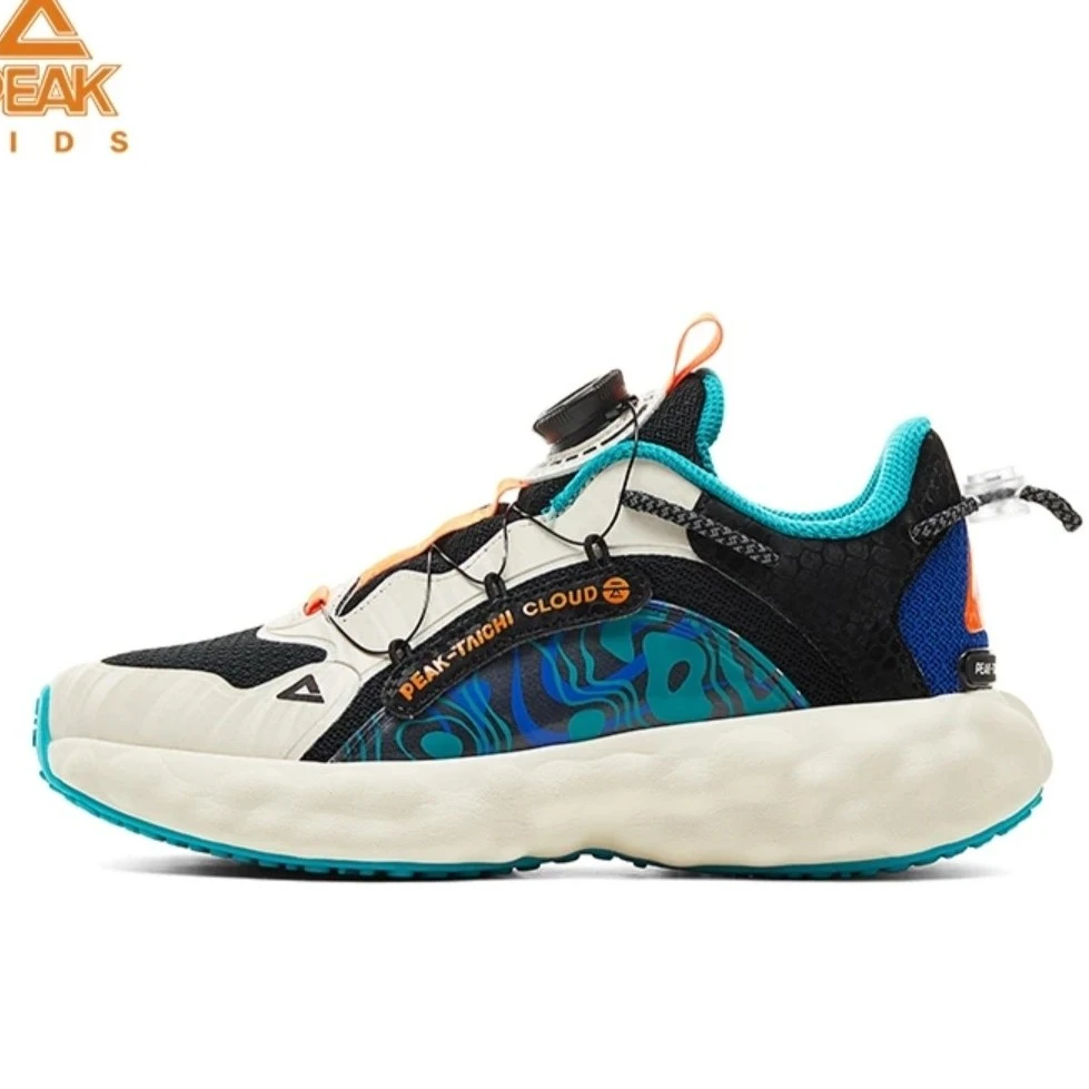 匹克态极云新款旋转纽扣网面透气防滑耐磨春夏款休闲鞋