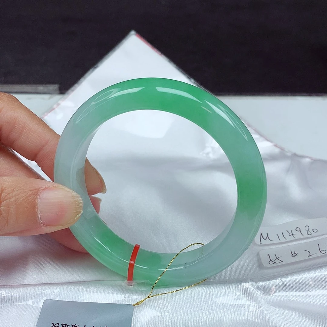 未镶嵌手镯翡翠55圈4980