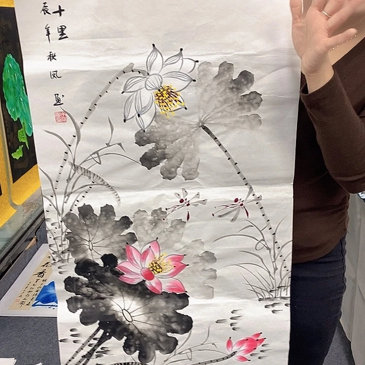 国画国画作品手绘