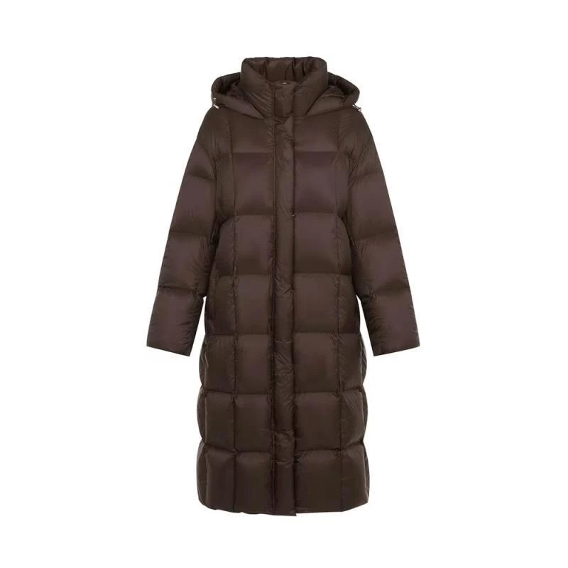 H281轻便宽松加厚长款羽绒服