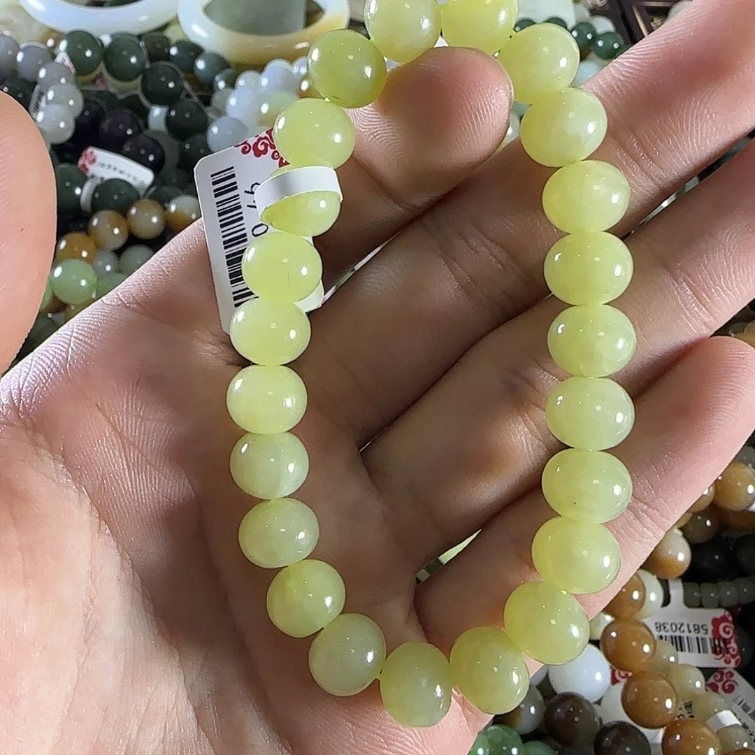 和田玉手链未镶嵌4