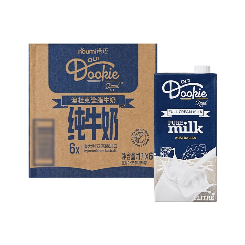 澳杜克 全脂牛奶 1L*6
