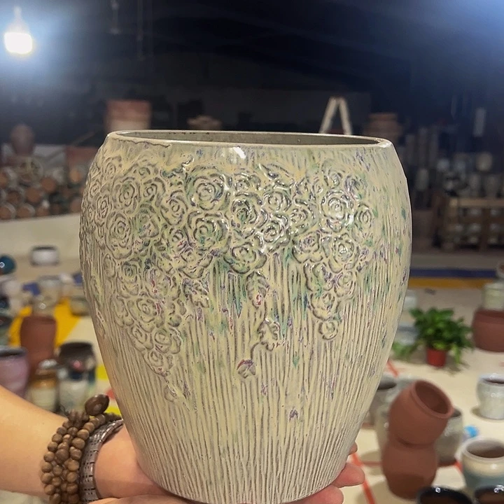 夫妻花盆高度20口径18