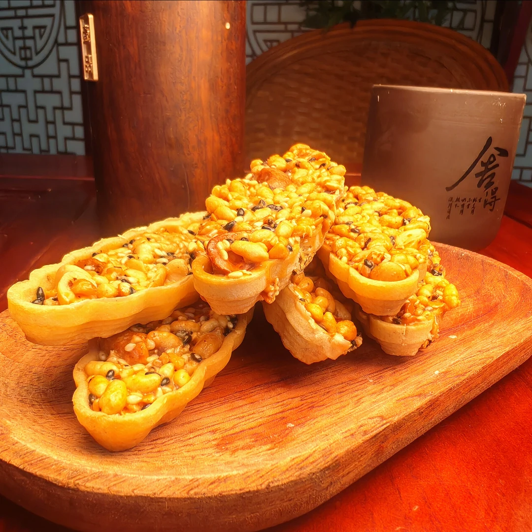 重庆特产何家小点传统手工老式糕点小船酥糯米船香蕉船