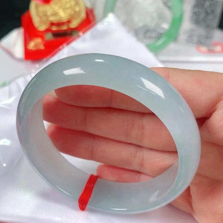 未镶嵌手镯翡翠   编号F1300 正圈58