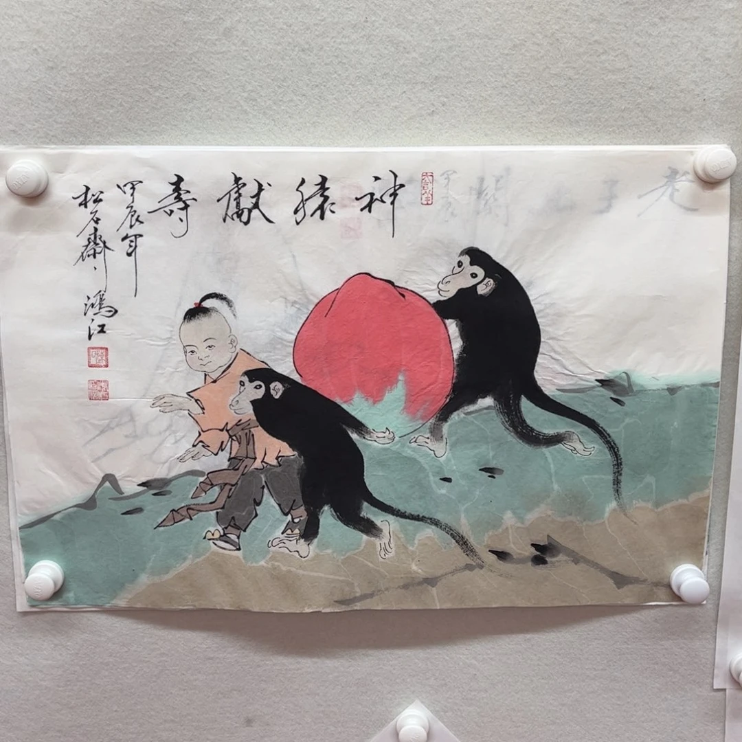 国画陈鸿江老师作品