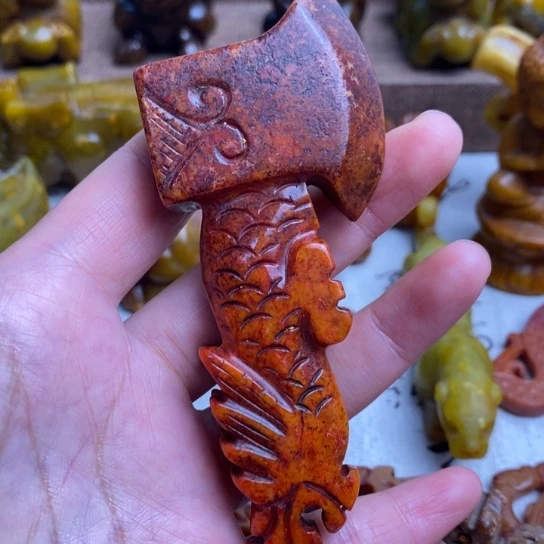 蛇纹石玉未镶嵌颈饰97