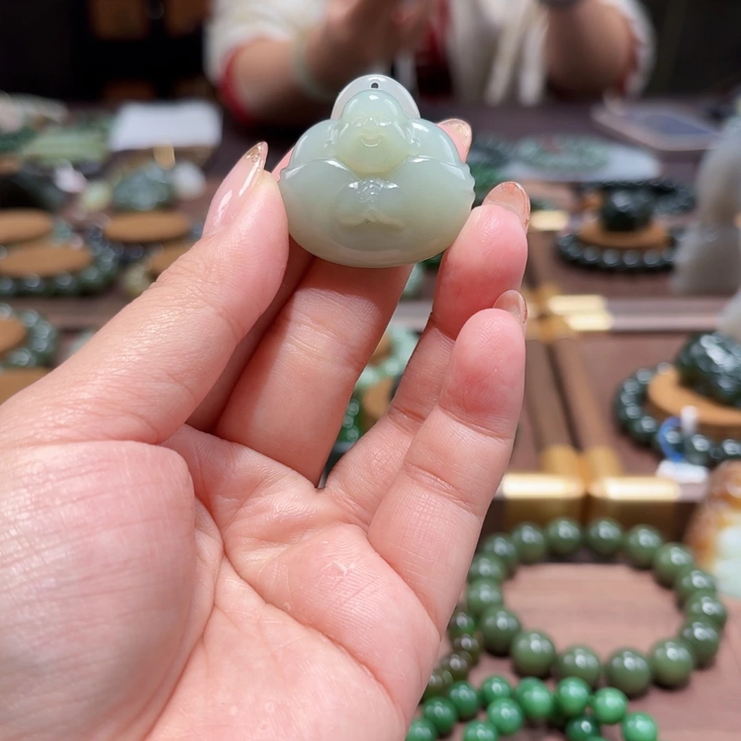 和田玉未镶嵌手链特细且末迪克兰