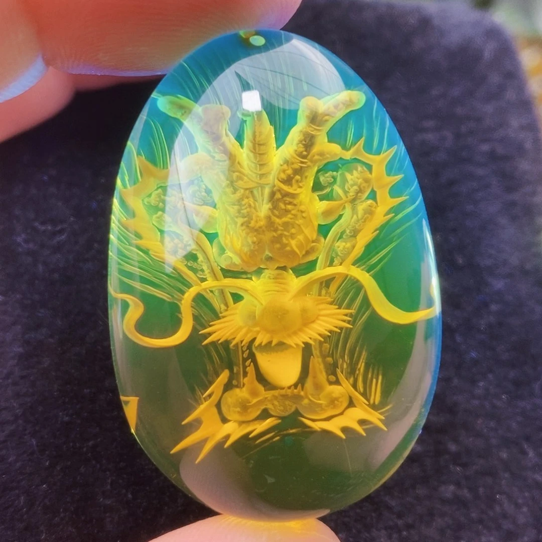 【闪购商品】蓝珀吊坠(不含链)未镶嵌