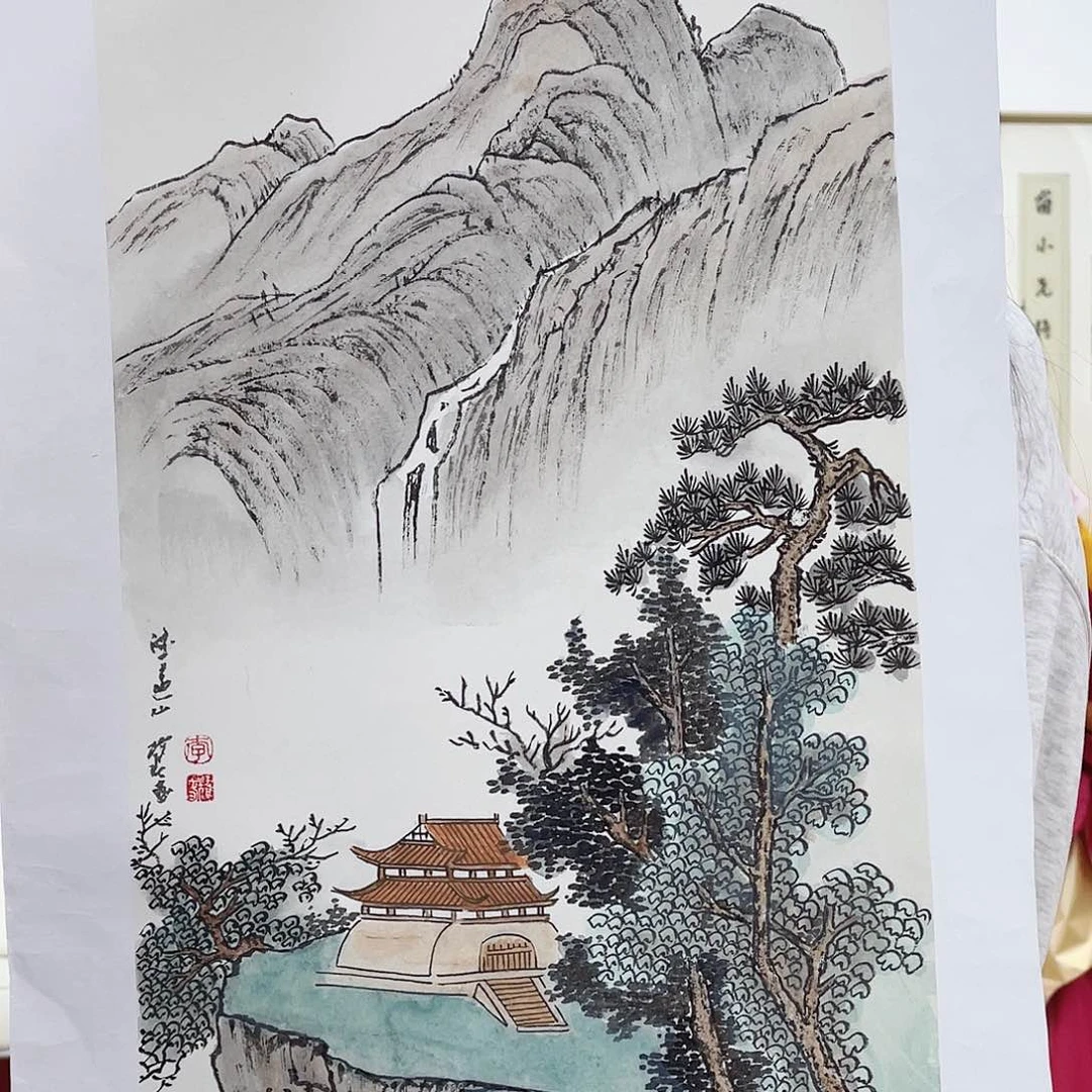 国画李耀春绘画作品