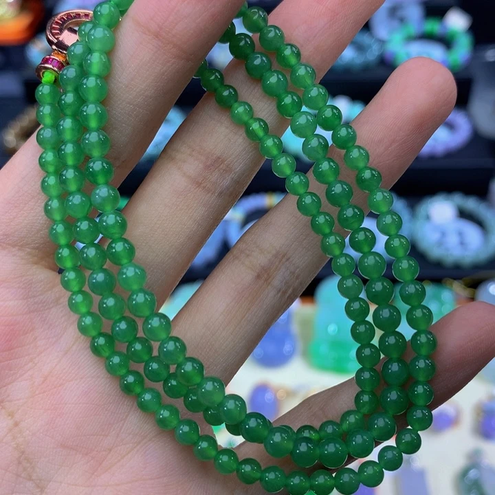 未镶嵌手链翡翠翡翠