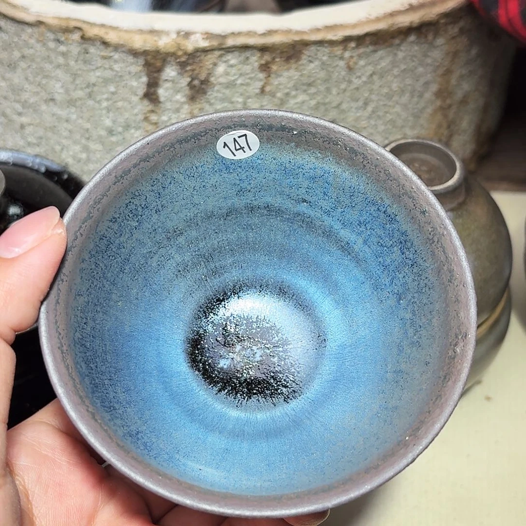 茶盏义兴龙窑建盏147微瑕