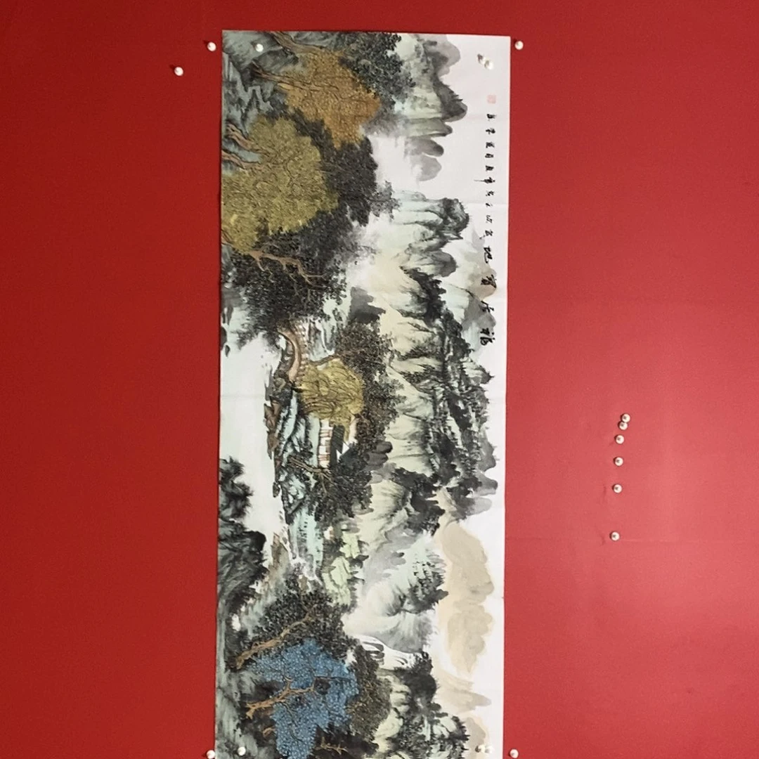 国画山水花鸟字画书画国画