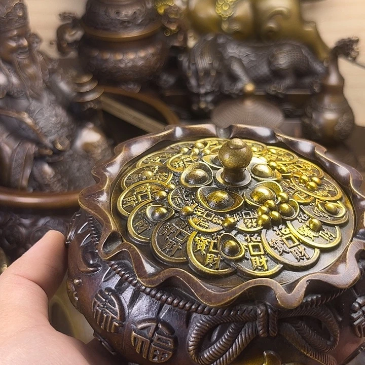 精美铜器，点击下单