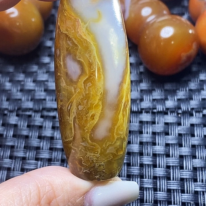 大***了玛瑙/玉髓未镶嵌颈饰