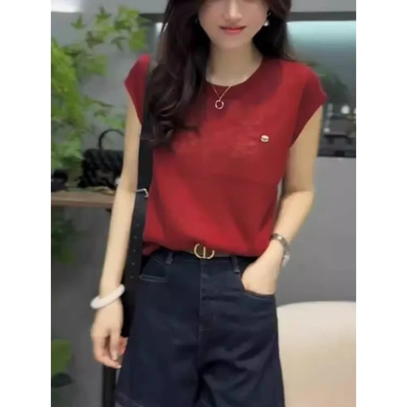 大码女装毛衣女2025年夏季薄款高腰显瘦百搭洋气