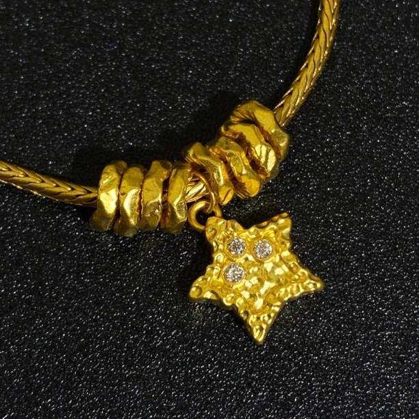 足金999 配件星星（送铜合金）