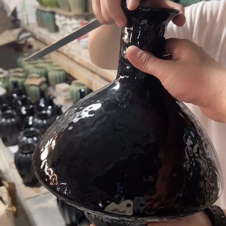 景德镇陶瓷花瓶微瑕介意勿拍