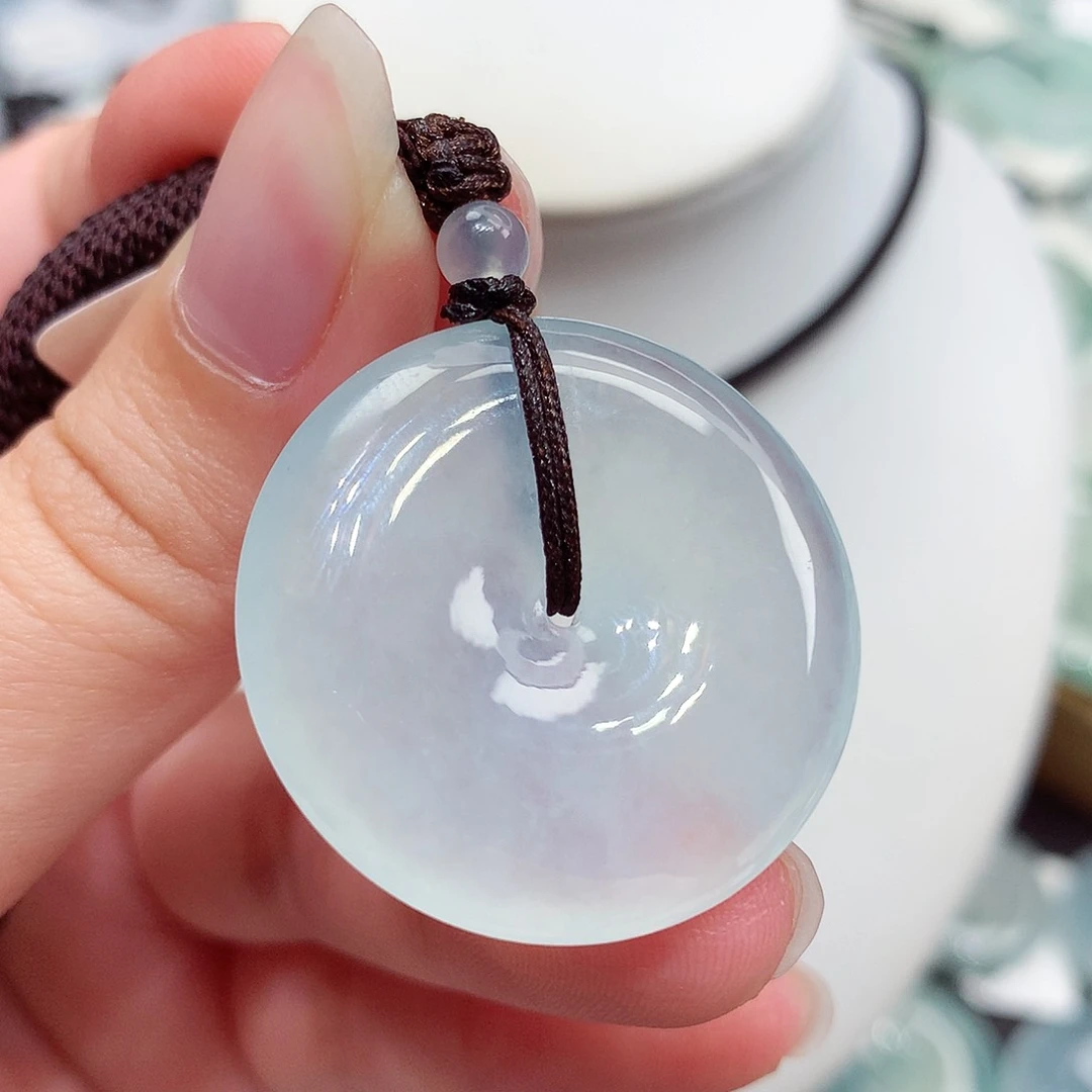 颈饰未镶嵌翡翠翡翠96，29.4/5.9