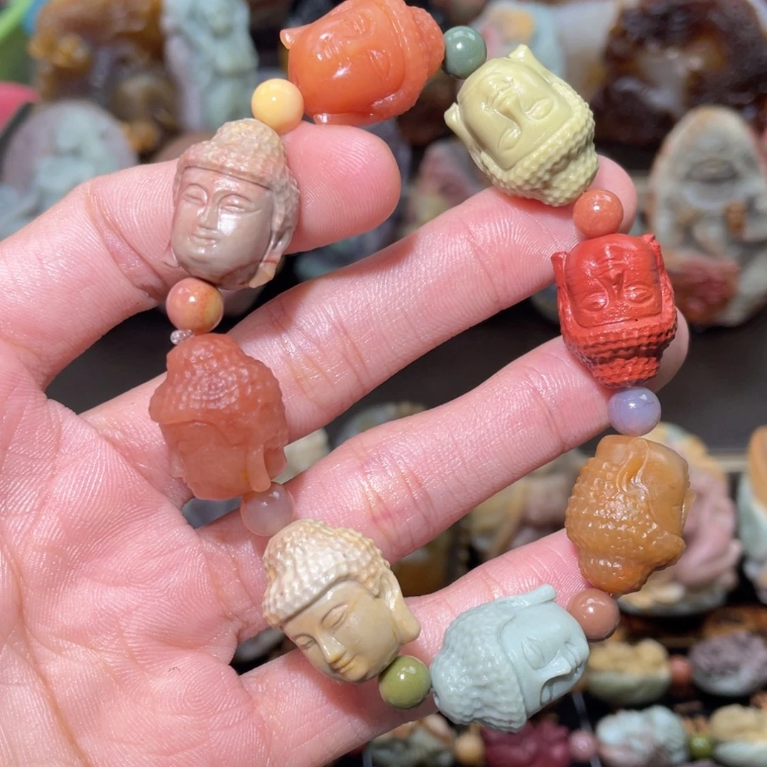 石英质玉未镶嵌手串