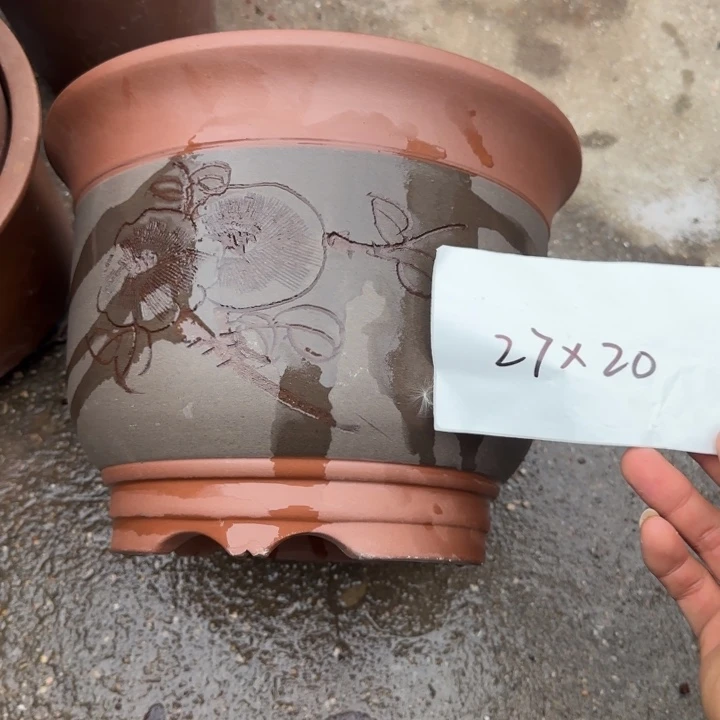紫砂花盆特价商品