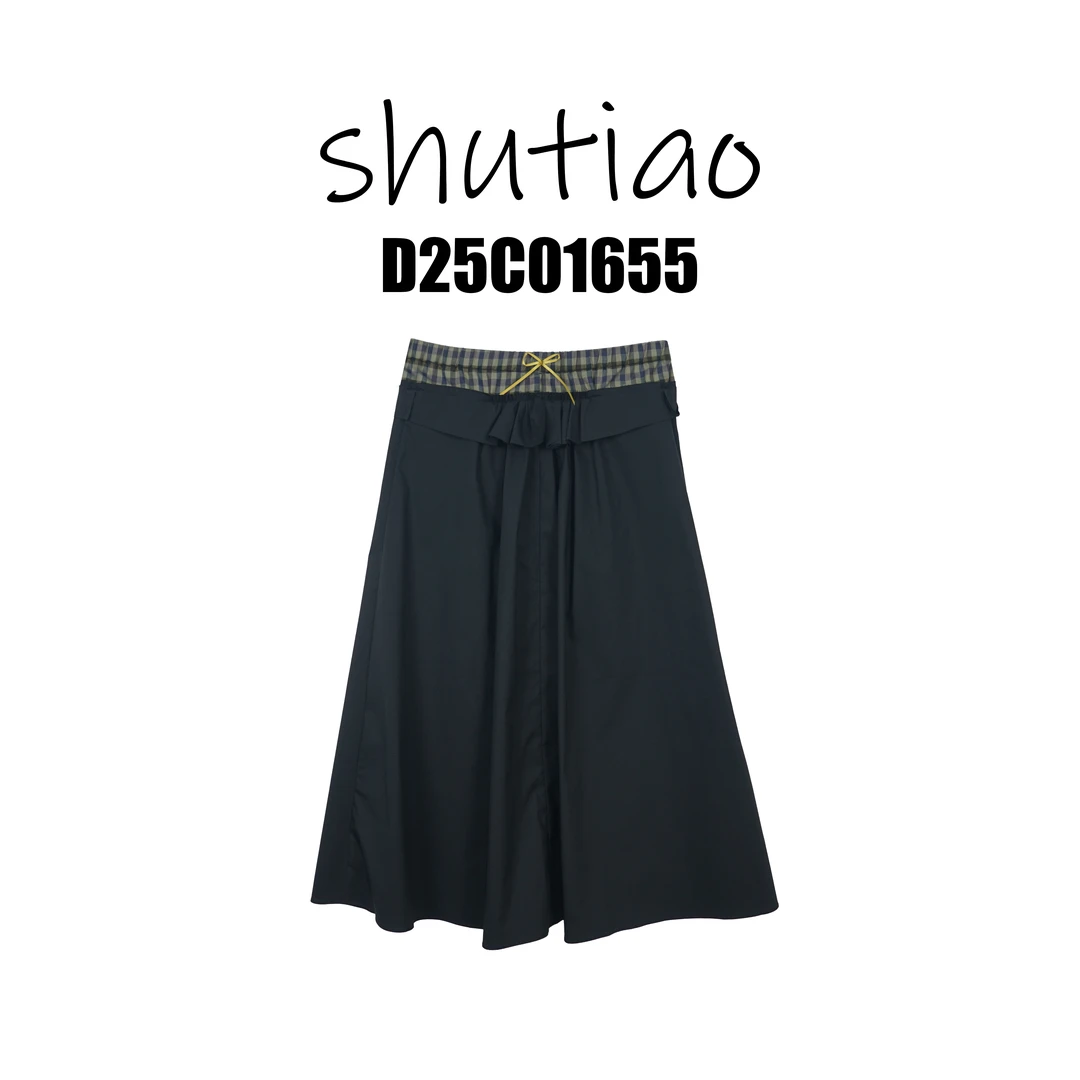 【SHUTIAO】2025春夏：新款小众设计款裙子D25C01655
