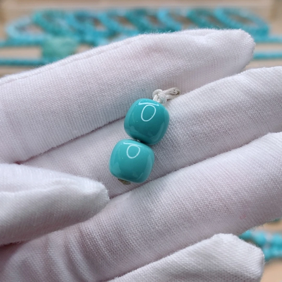 绿松石未镶嵌珠宝奇石9mm