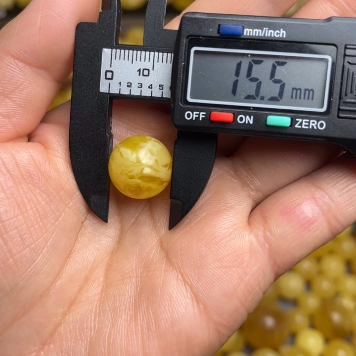 蜜蜡未镶嵌珠宝奇石天然蜜蜡妖花散珠微瑕一粒