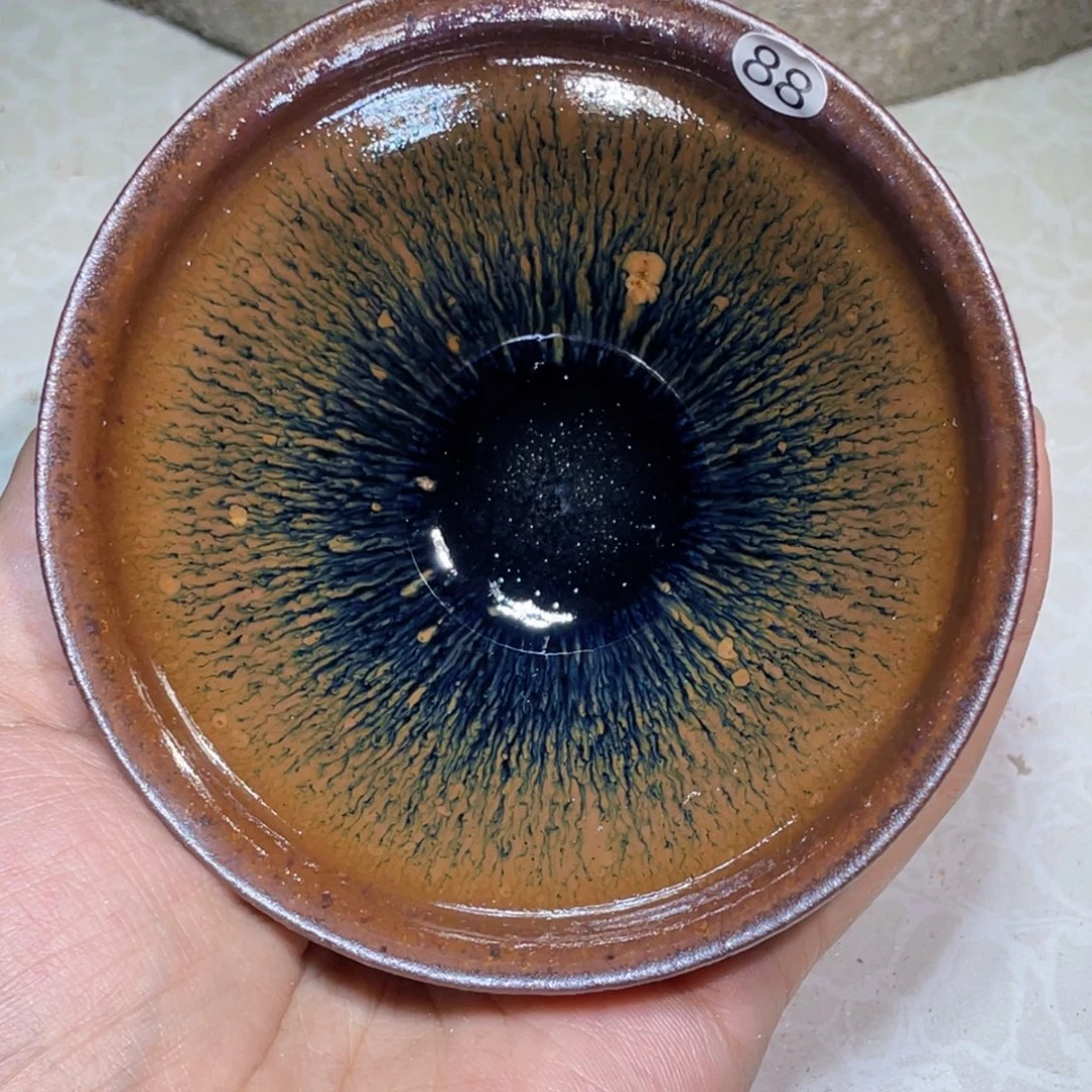 茶盏龙窑柴烧建盏88