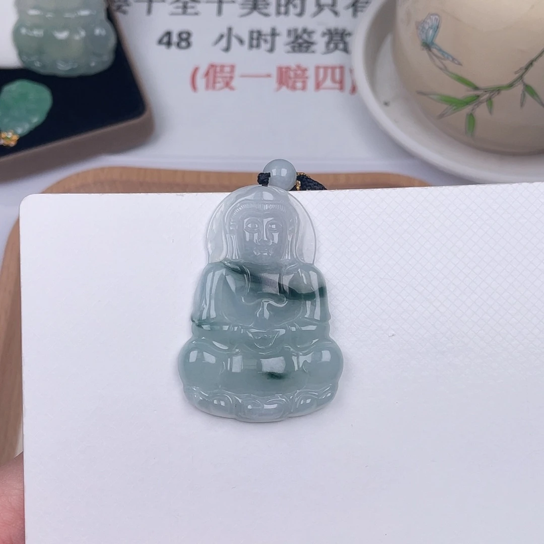 翡翠未镶嵌颈饰zc052