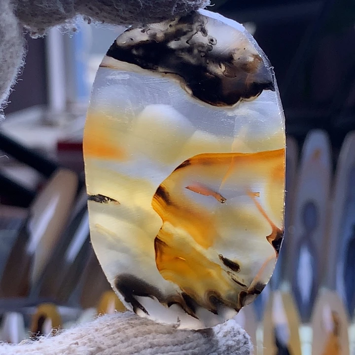 玛瑙/玉髓颈饰未镶嵌200