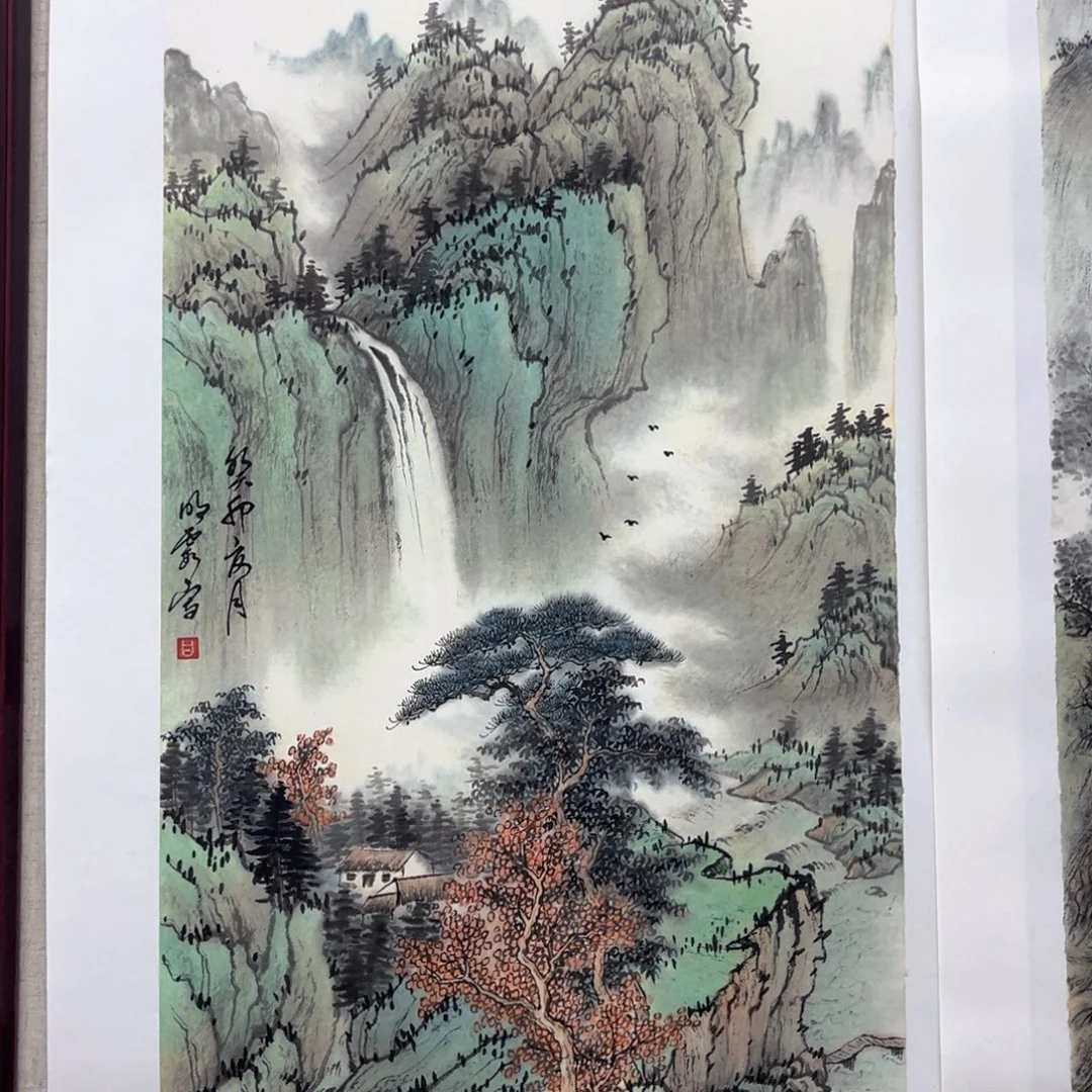 燕***驴国画绘画作品多次参加