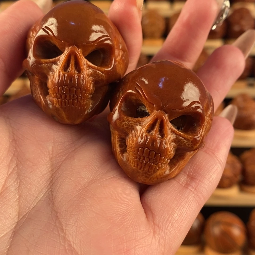 手串/手链橄榄核骷髅一对