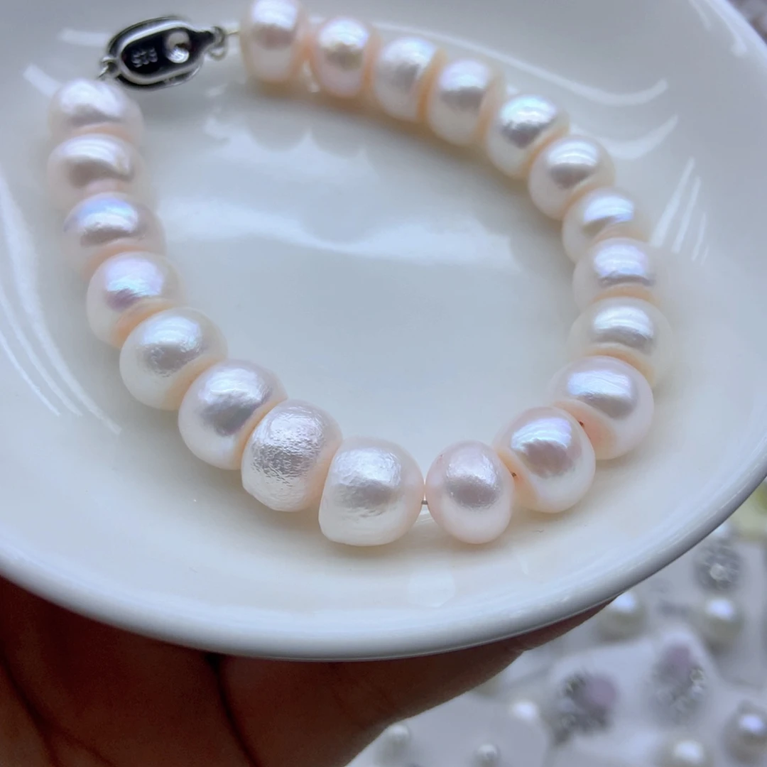 淡水珍珠耳饰未镶嵌