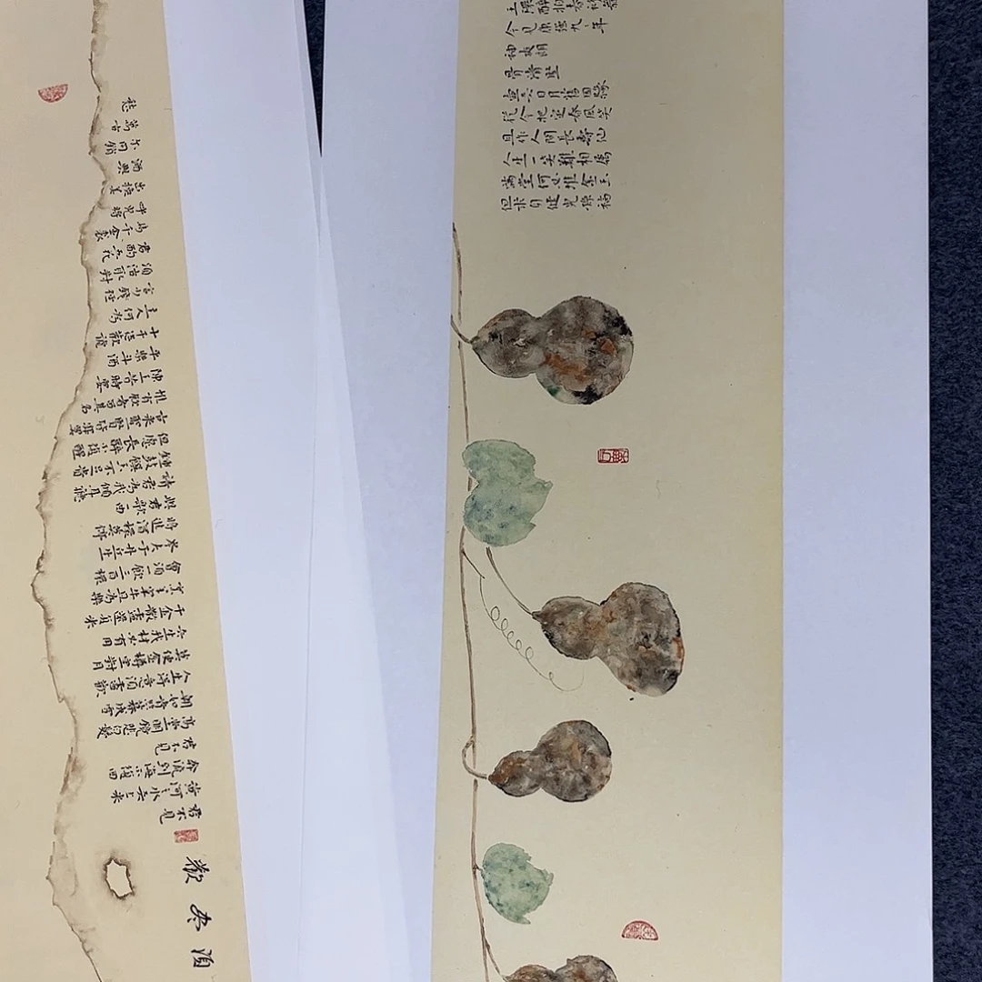 国画宣纸国画纯手绘作品