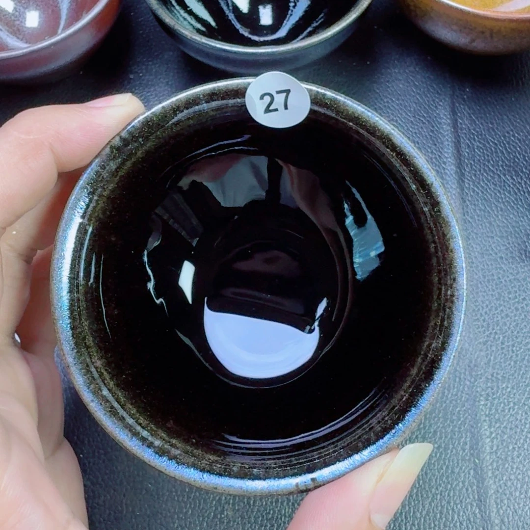 摆件古时茶器建窑建盏27