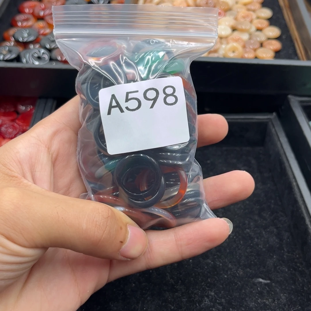 木***木玛瑙/玉髓合金颈饰
