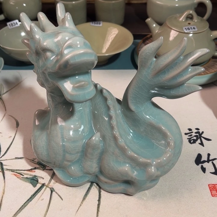 汝瓷青鸾汝瓷汝州发货