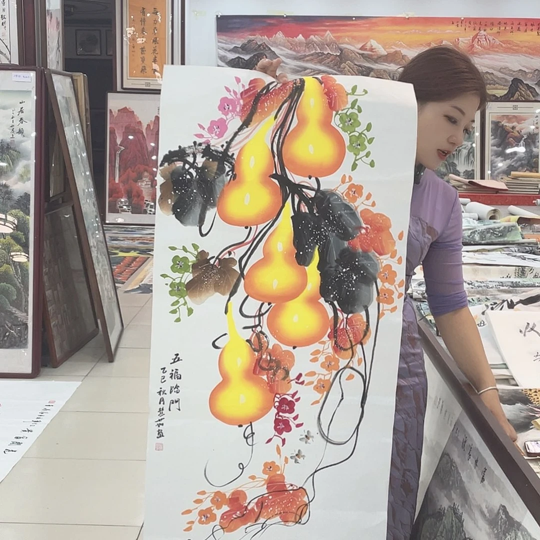 国画纯手绘国画系画