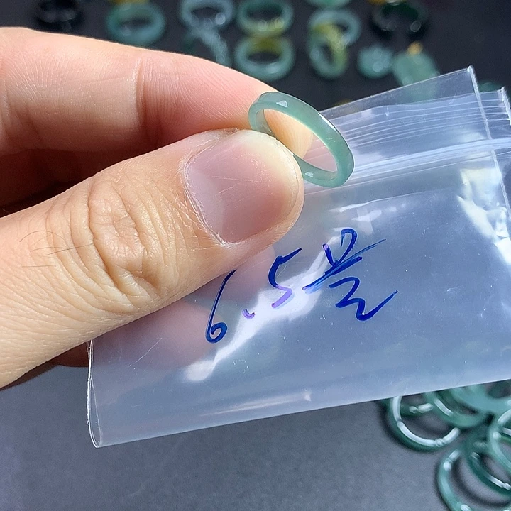 未镶嵌戒指翡翠戒圈