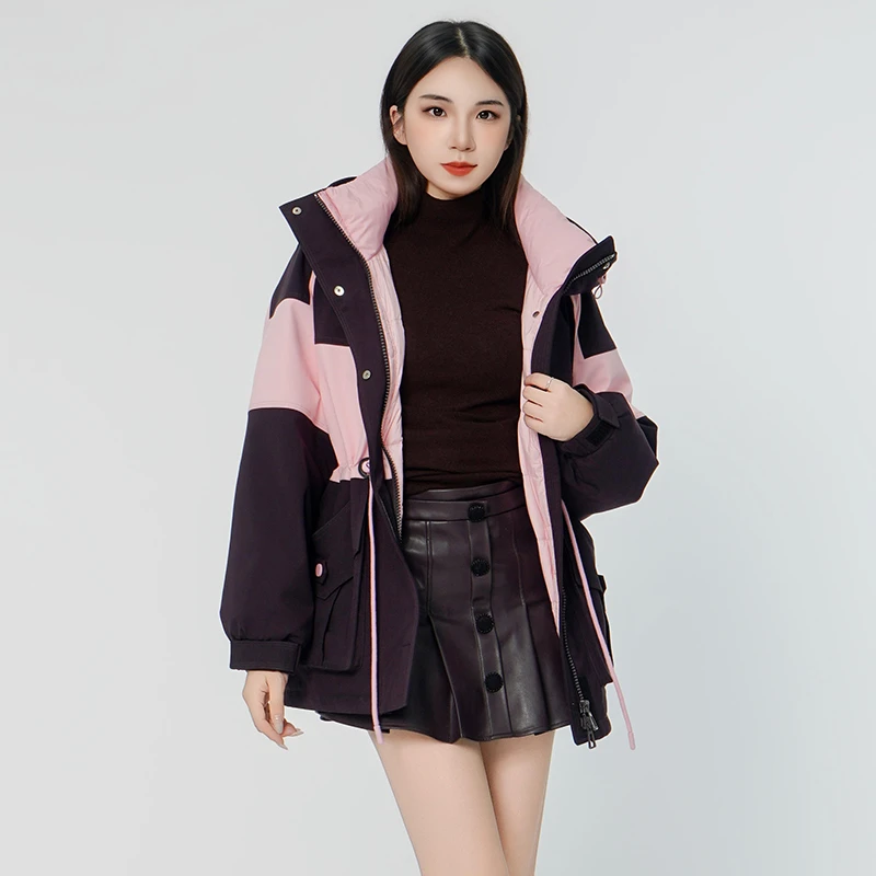 【黄蓉推荐】中长款羽绒服346053