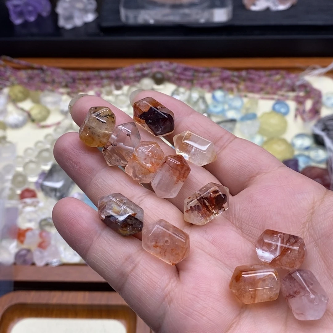 胶花双尖未镶嵌水晶