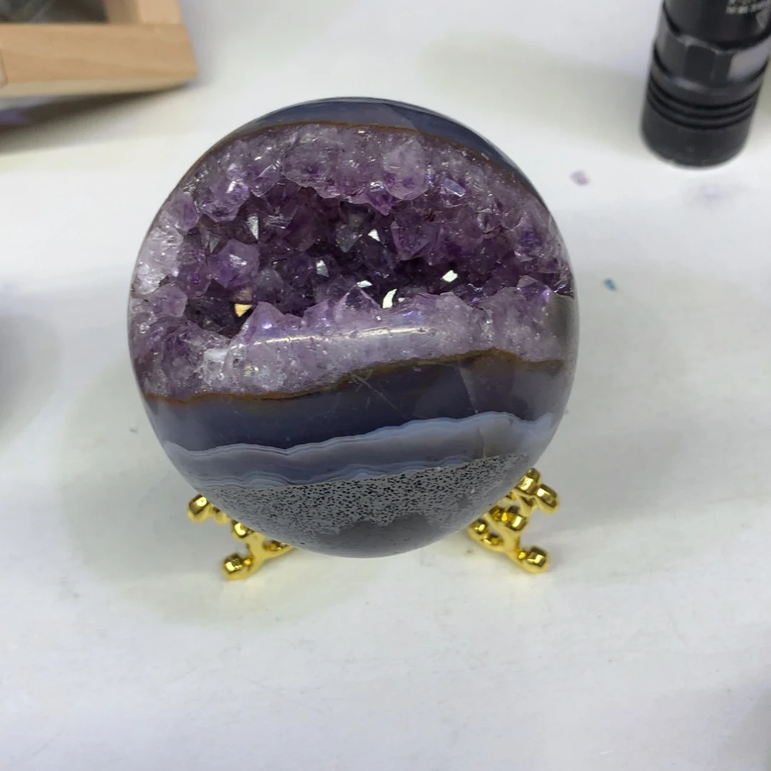 水晶开口笑未镶嵌