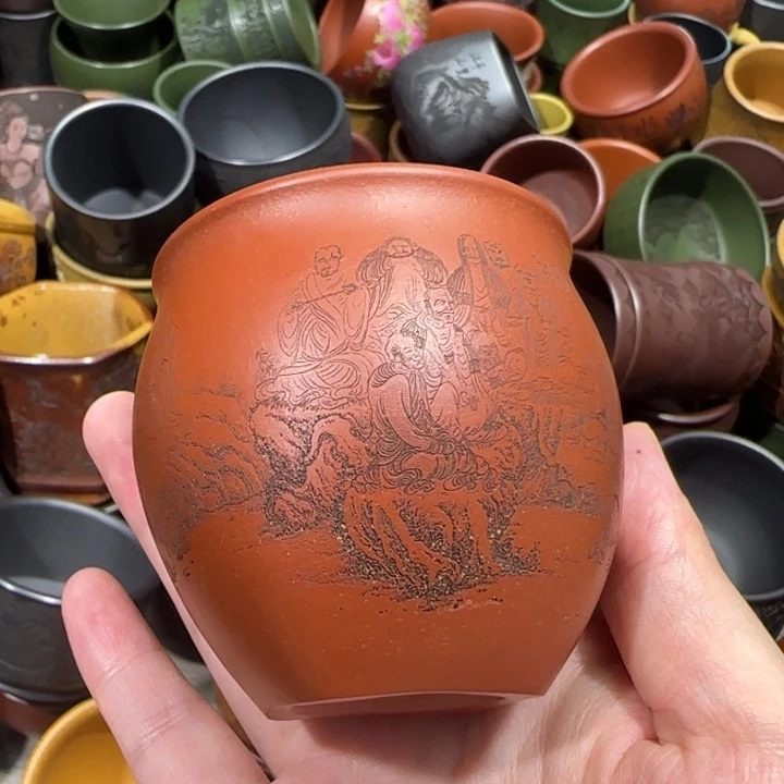 茶杯紫砂全手工紫砂
